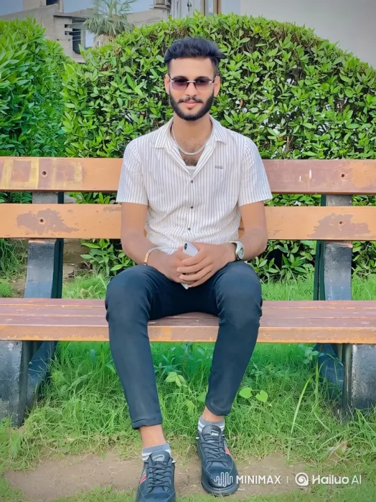 Young Couple's Serene Encounter in Golden Hour Park – AI Generated Video | Hailuo AI