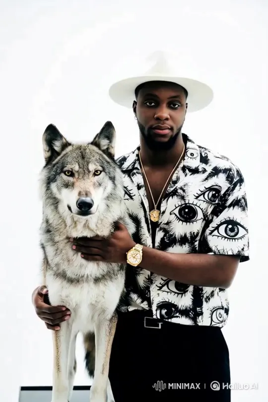 Desire to Be with a Wolf in Toronto – AI Generated Video | Hailuo AI