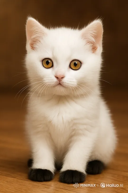 Rescue of a Wet Kitten by a Kind Dog – AI Generated Video | Hailuo AI