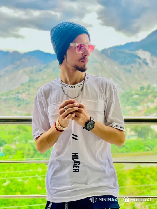 Young Couple Shares a Moment in a Peaceful Park Setting – AI Generated Video | Hailuo AI