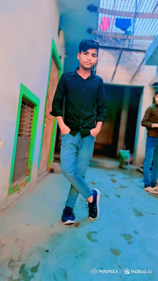 Young Man Poses and Moves in an Alleyway – AI Generated Video | Hailuo AI