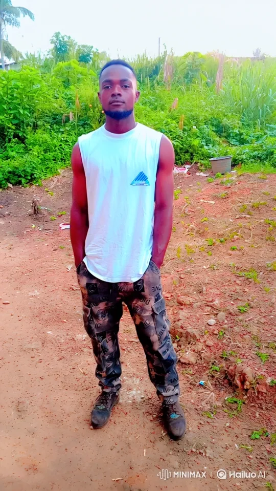Young Man on Path with Slow Zoom and Smile – AI Generated Video | Hailuo AI