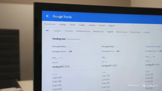 England's Google Trends: Real-Time Search Trends Display – AI Generated Video | Hailuo AI