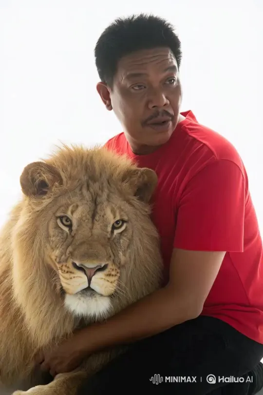 Mrs. Sambo Reigns as the Animal Kingdom's Monarch – AI Generated Video | Hailuo AI