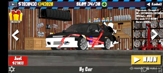 Custom Sports Car Transforms with Air Suspension – AI Generated Video | Hailuo AI