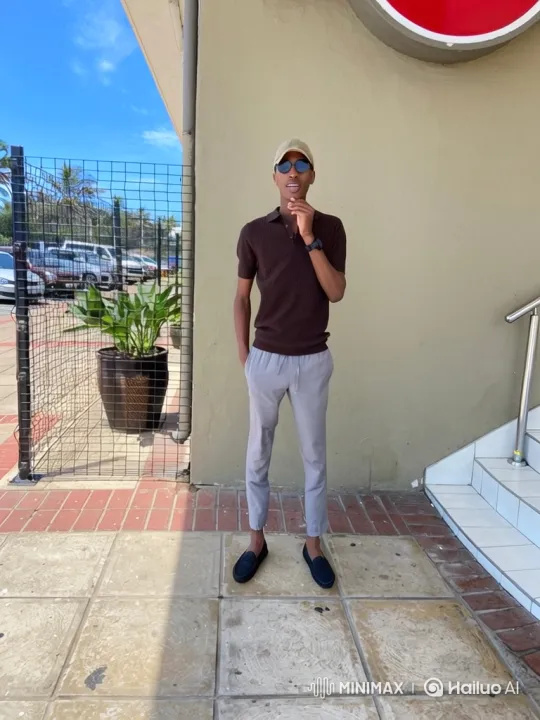 Stylish Man Enters and Drives Away in a Lamborghini Urus – AI Generated Video | Hailuo AI