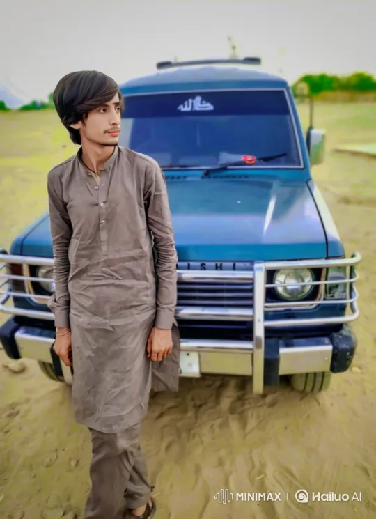 Young Couple Shares Silent Connection in Golden Hour Desert – AI Generated Video | Hailuo AI