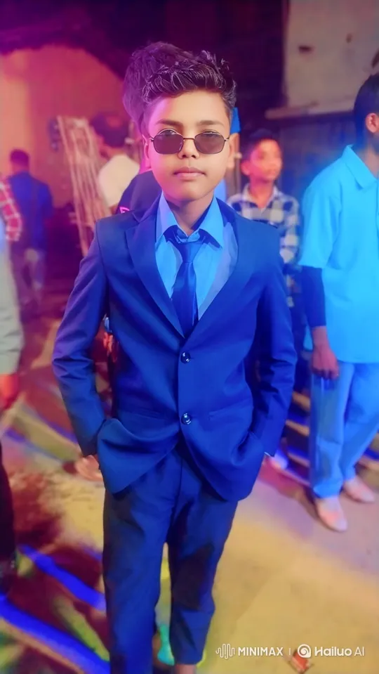 Stylish Boy Unveils Luxury Car in Evening Setting – AI Generated Video | Hailuo AI