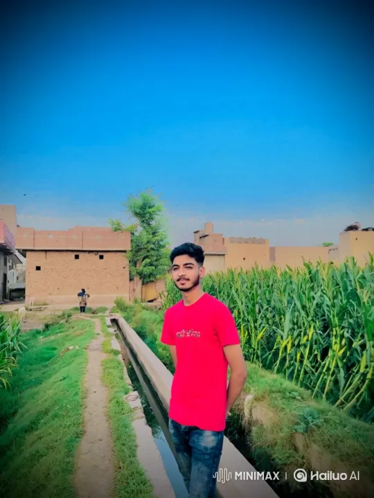 Young Couple Shares Quiet Moment in Rural Village – AI Generated Video | Hailuo AI