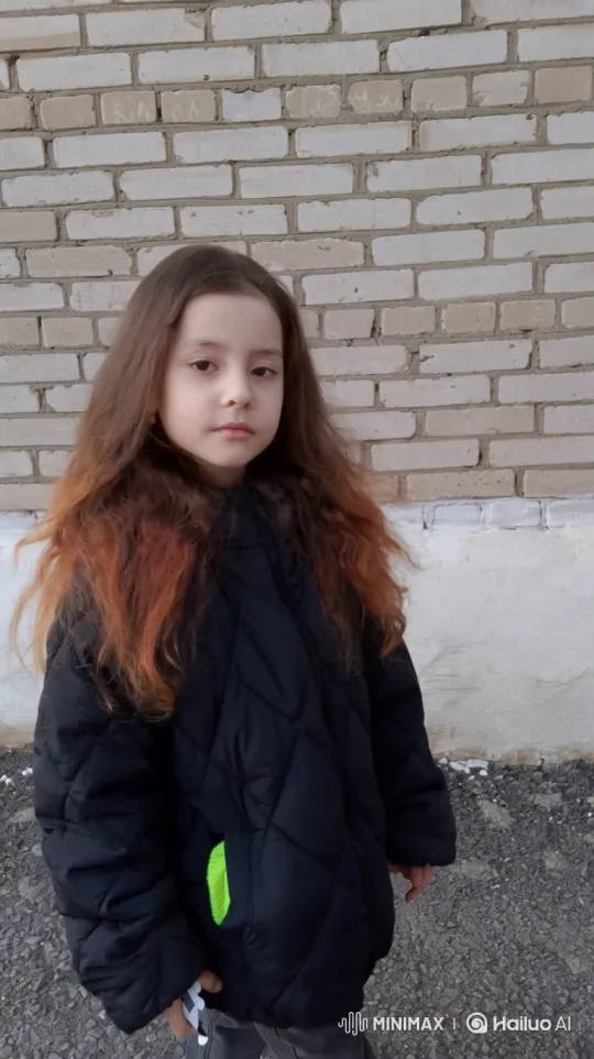 Young Girl's Hair Transforms into Fiery Eruption – AI Generated Video | Hailuo AI
