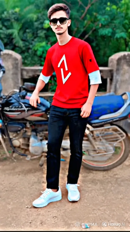 Young Man Greets Loved One with Warm Smile – AI Generated Video | Hailuo AI
