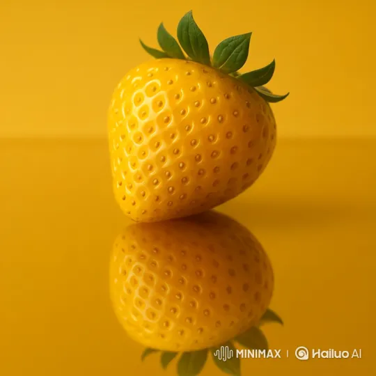 Glass Strawberry Shattered by Knife in Macro Close-Up – AI Generated Video | Hailuo AI
