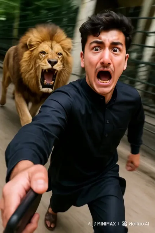 African Lion's Life and Behavior – AI Generated Video | Hailuo AI