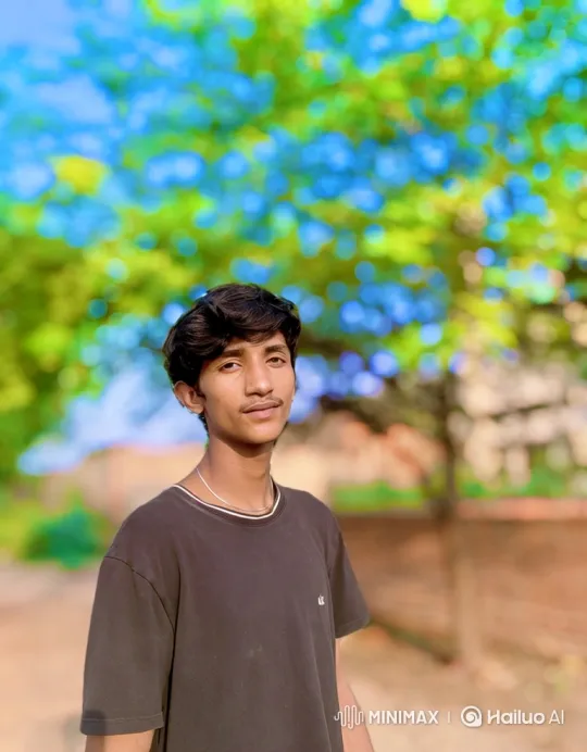 Young South Asian Couple Shares Quiet Moment in Park – AI Generated Video | Hailuo AI