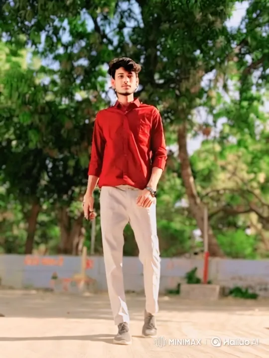 Young Couple Shares Quiet Moment in Golden Hour Park – AI Generated Video | Hailuo AI