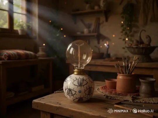 Bohemian Bedroom with Nordic Reading Nook – AI Generated Video | Hailuo AI
