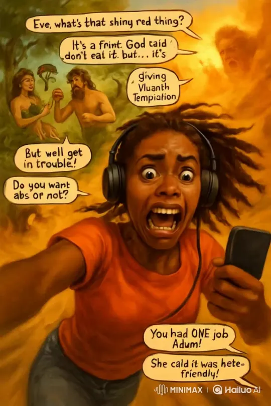 Adam and Eve's Temptation and Its Consequences – AI Generated Video | Hailuo AI
