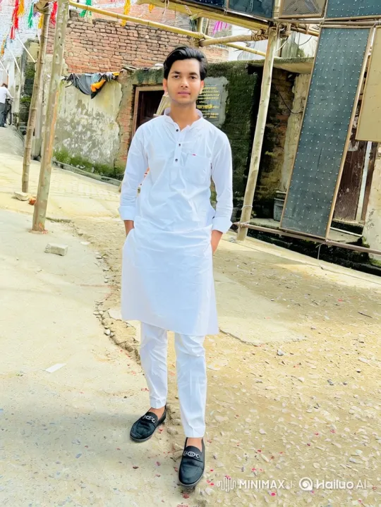 Young Man Meets Narendra Modi in Rustic Lane – AI Generated Video | Hailuo AI