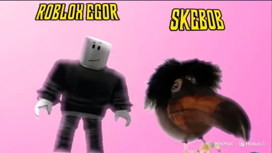 Epic Space Battle: Roblox Egor vs. Skebob Destroys and Rebuilds Universe – AI Generated Video | Hailuo AI
