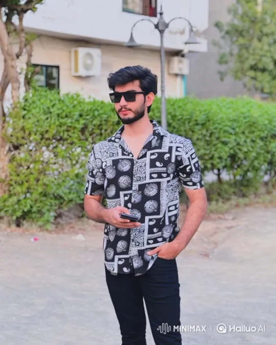 Peaceful Park Encounter: A Young Couple's Serene Moment – AI Generated Video | Hailuo AI