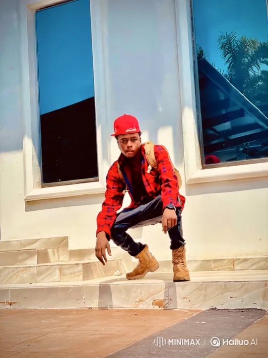Young Man Levitates in Streetwear with Confident Pose – AI Generated Video | Hailuo AI