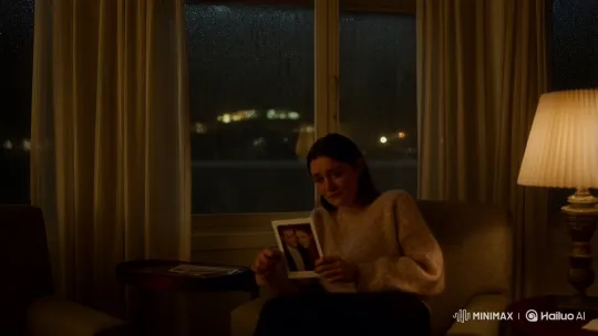 Woman Letting Go of a Past Love in Dusk's Embrace – AI Generated Video | Hailuo AI