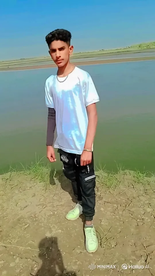 Young Man and Horse Begin Gentle Walk – AI Generated Video | Hailuo AI