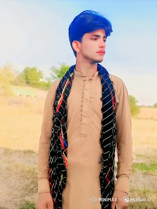 Young Man in Field with Slow Zoom and Turn – AI Generated Video | Hailuo AI