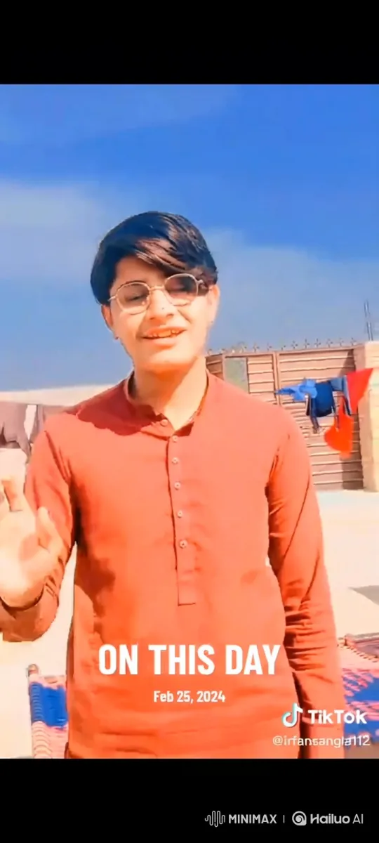 Young Person in Reddish Shirt on Rooftop, then Drives SUV – AI Generated Video | Hailuo AI
