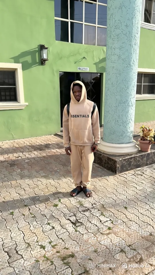 Young Man in Beige Tracksuit Enters Black Mercedes SUV – AI Generated Video | Hailuo AI