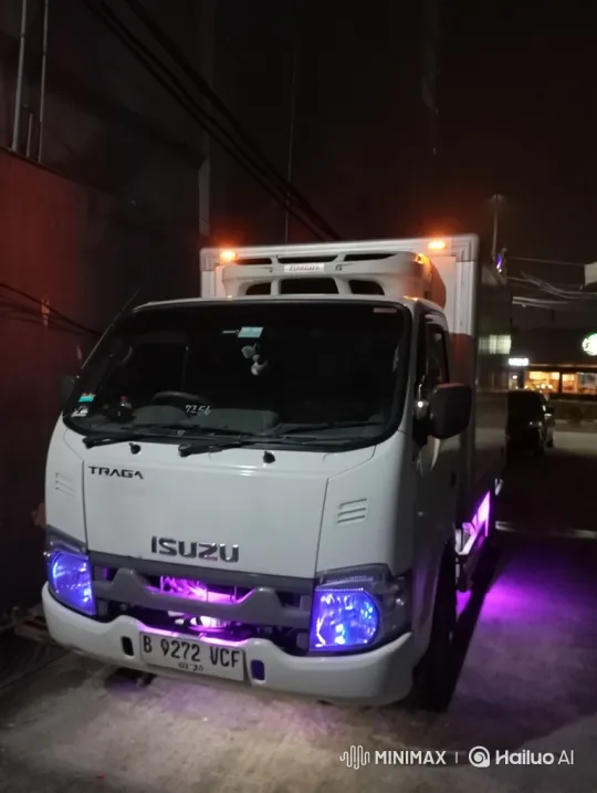 Custom Truck Transformation with Vibrant Lighting – AI Generated Video | Hailuo AI