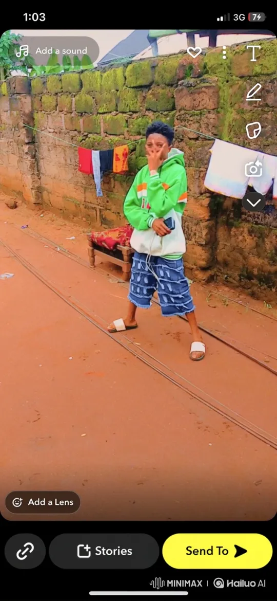 Young Dancer Performs in Yard with Static Camera – AI Generated Video | Hailuo AI