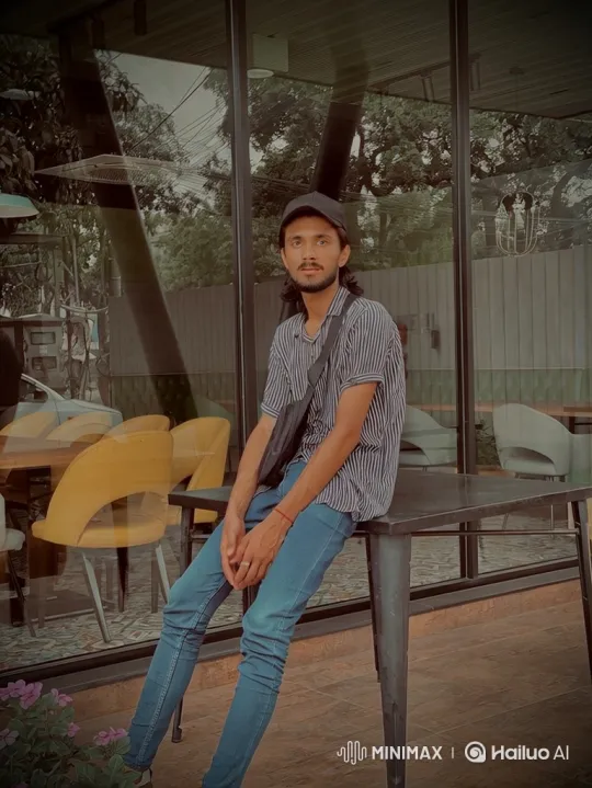 Young Couple Shares Intimate Moment in Urban Park – AI Generated Video | Hailuo AI