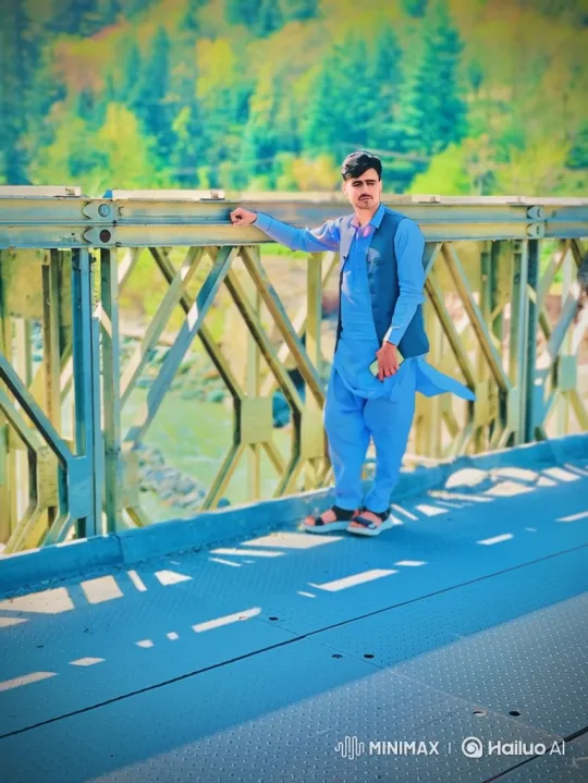 Young Couple's Serene Moment on a Bridge at Sunset – AI Generated Video | Hailuo AI