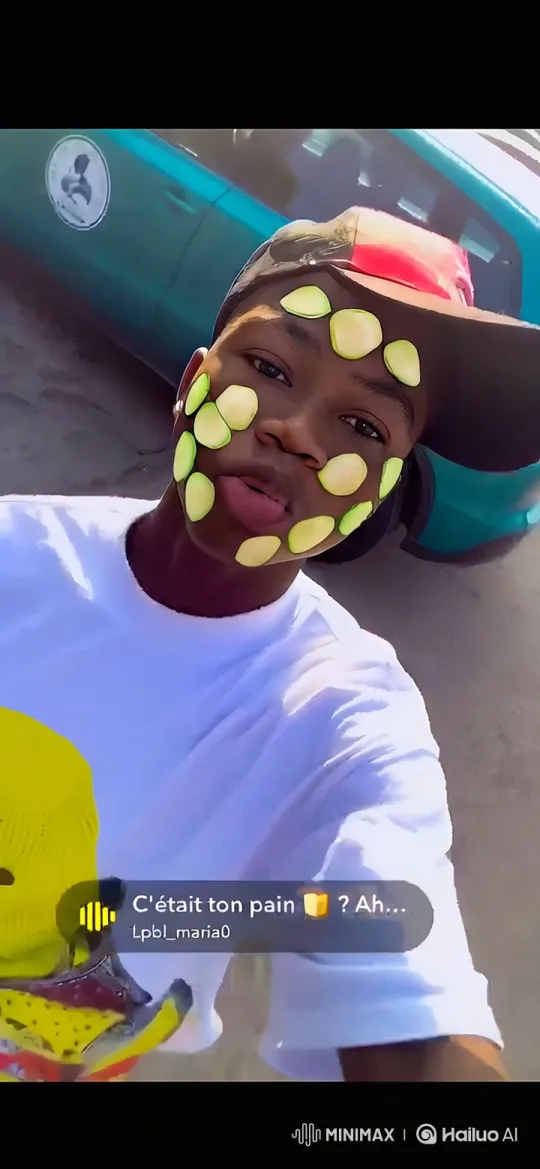 Young Man Captures Confident Selfie with Colorful Filter – AI Generated Video | Hailuo AI