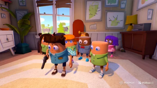 'Hello Neighbor' Animated Scene: Family Killed, Neighbor Spared – AI Generated Video | Hailuo AI