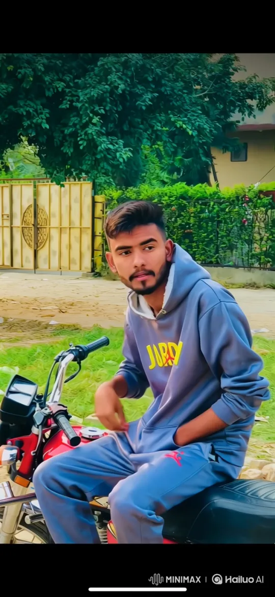 Young Couple Shares a Serene Moment in a Park – AI Generated Video | Hailuo AI