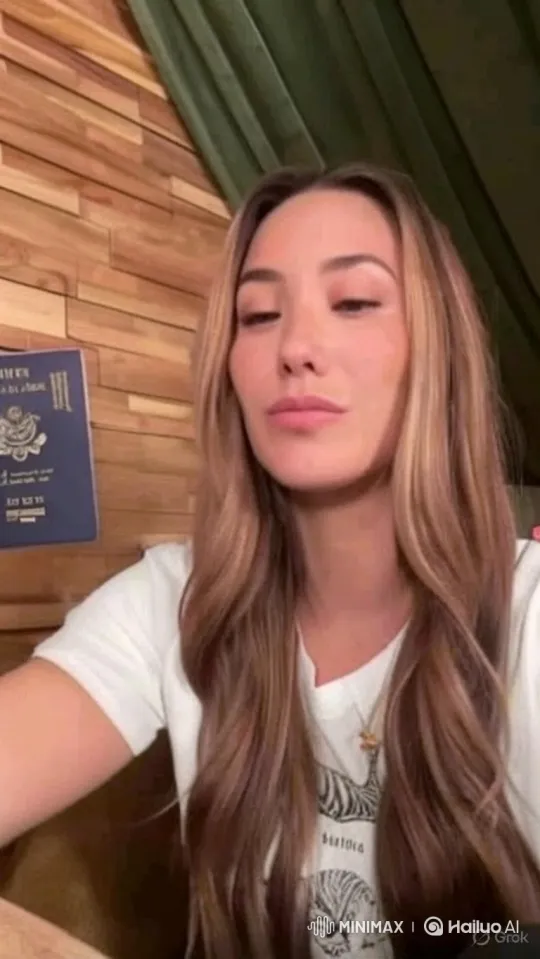 Woman Expresses Affection with Soft Smile and Nod – AI Generated Video | Hailuo AI
