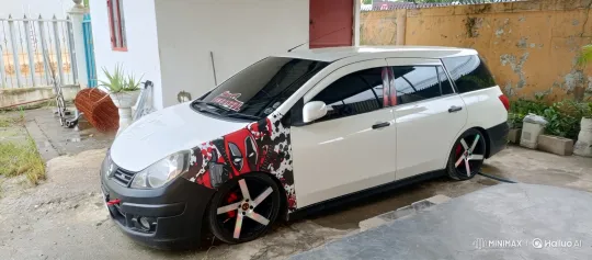 Customized Station Wagon with Deadpool Wrap and Airbag Suspension – AI Generated Video | Hailuo AI