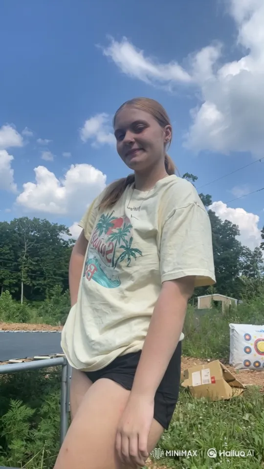 Young Dancer Performs Dynamic Hip Movements Outdoors – AI Generated Video | Hailuo AI