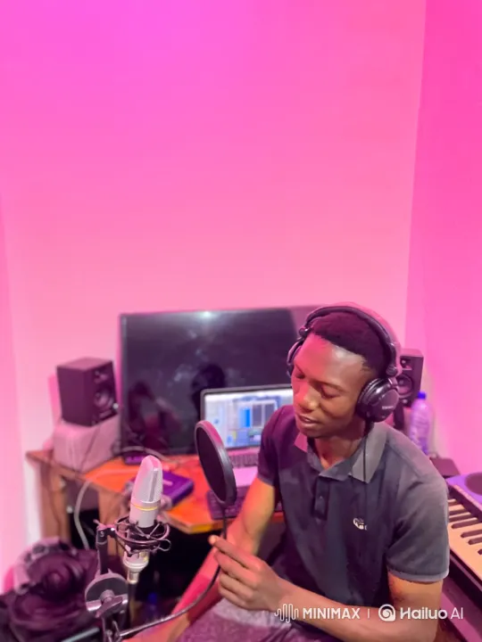 Rapper LOUSTRA MAN in Studio Performance – AI Generated Video | Hailuo AI