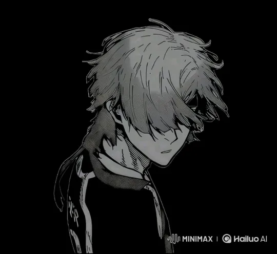Young Man Transforms, Takes Flight in Black-and-White Manga Video – AI Generated Video | Hailuo AI