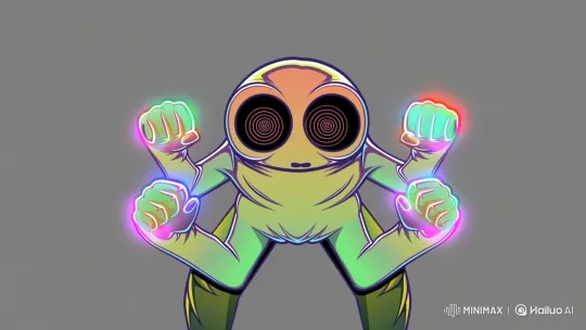 Bezerra: Alien Monster in Dynamic Kung Fu Stance – AI Generated Video | Hailuo AI