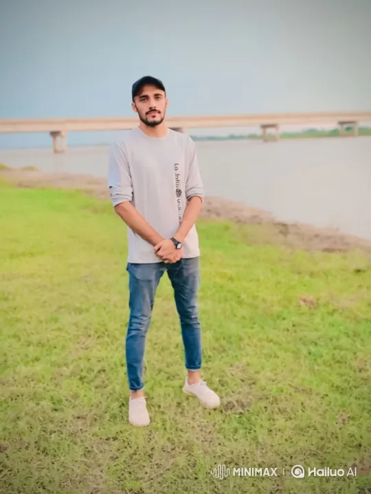 Young Couple Shares Intimate Moment by River at Golden Hour – AI Generated Video | Hailuo AI