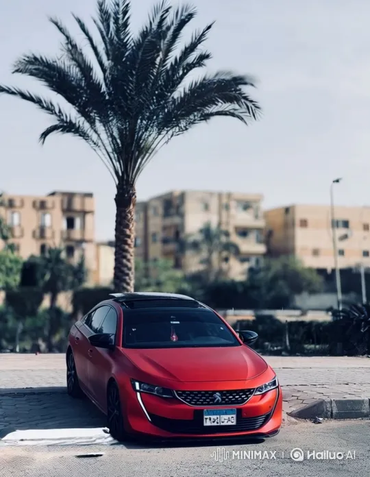 Peugeot Sedan Transforms with Air Suspension – AI Generated Video | Hailuo AI