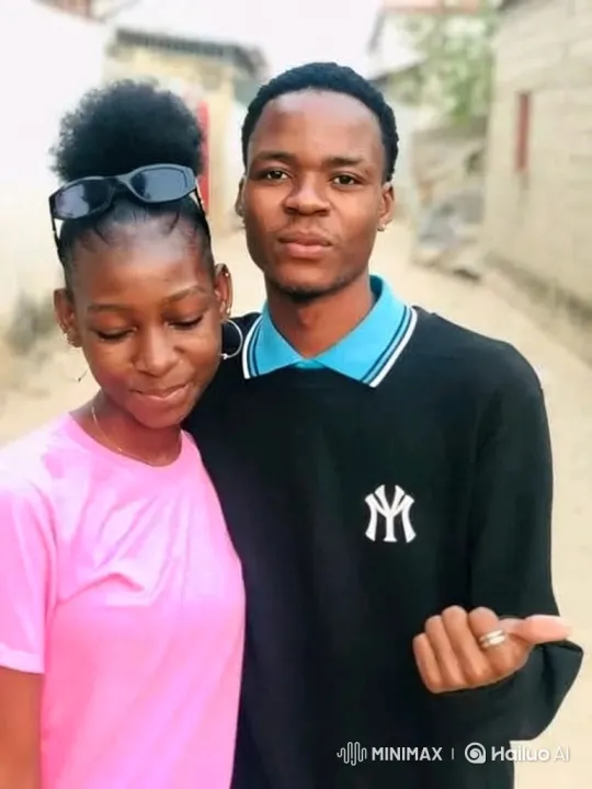 Young Couple Shares Tender Kiss in Outdoor Path – AI Generated Video | Hailuo AI