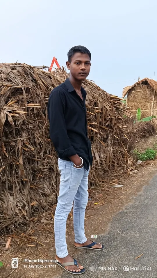 Young Man Meets Distinguished Visitor by Rural Roadside – AI Generated Video | Hailuo AI
