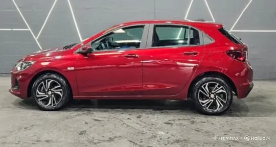 Red Hatchback Showcases Dynamic Suspension Lowering – AI Generated Video | Hailuo AI