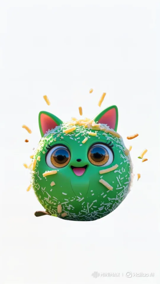 Animated Character Joyfully Approaches School Gate – AI Generated Video | Hailuo AI