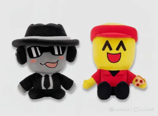 Plush Toy Characters Battle Zombies in Alleyway – AI Generated Video | Hailuo AI